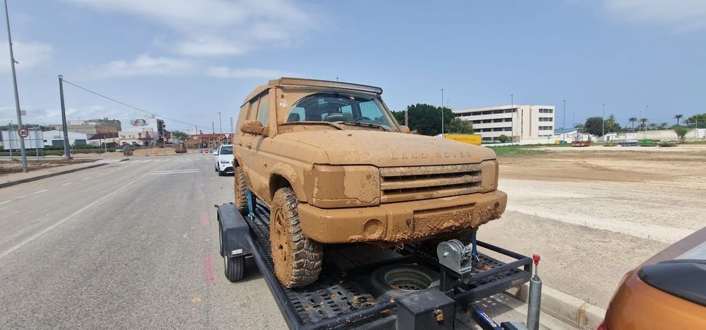 Alquiler de Remolque plataforma para Quad 4x4