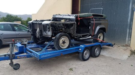 Alquiler de Remolque plataforma para Quad 4x4