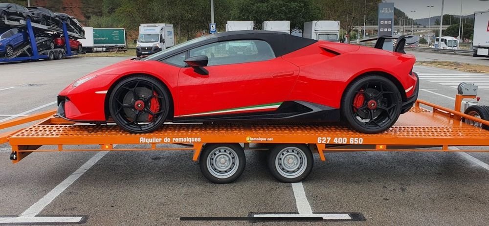 Alquiler de Remolque plataforma para Todo Terreno