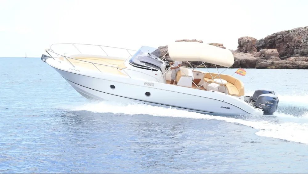 ALQUILER LANCHA SESSA KEY LARGO 30 FORMENTERA